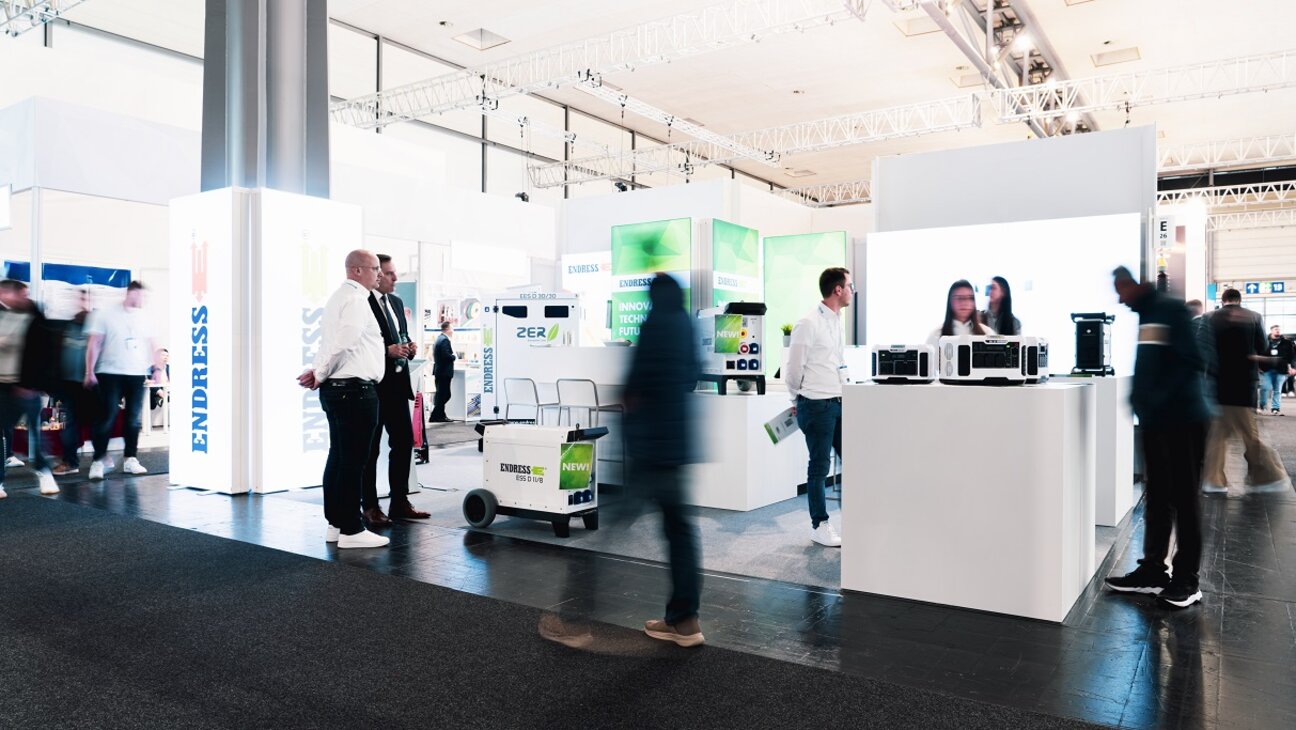 ENDRESS Messestand
